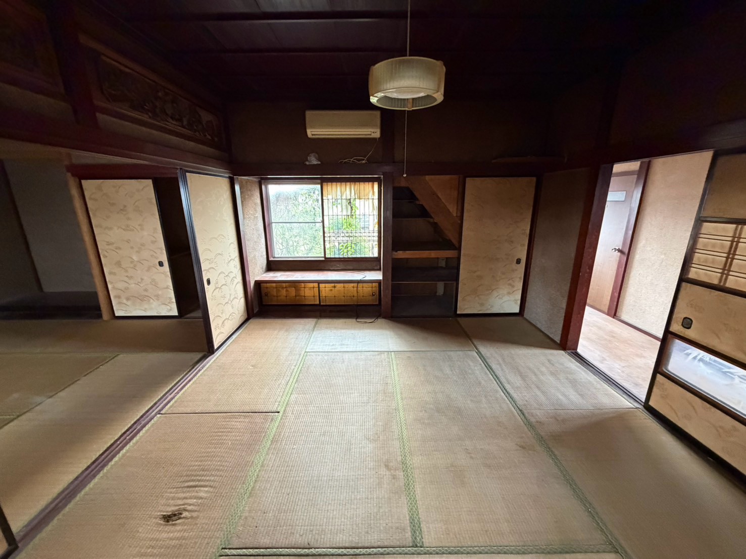 石川県加賀市で遺品整理を行い家財を片付けた和室